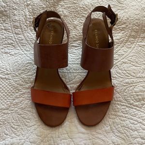 Franco Sarto Heels Brown size 10